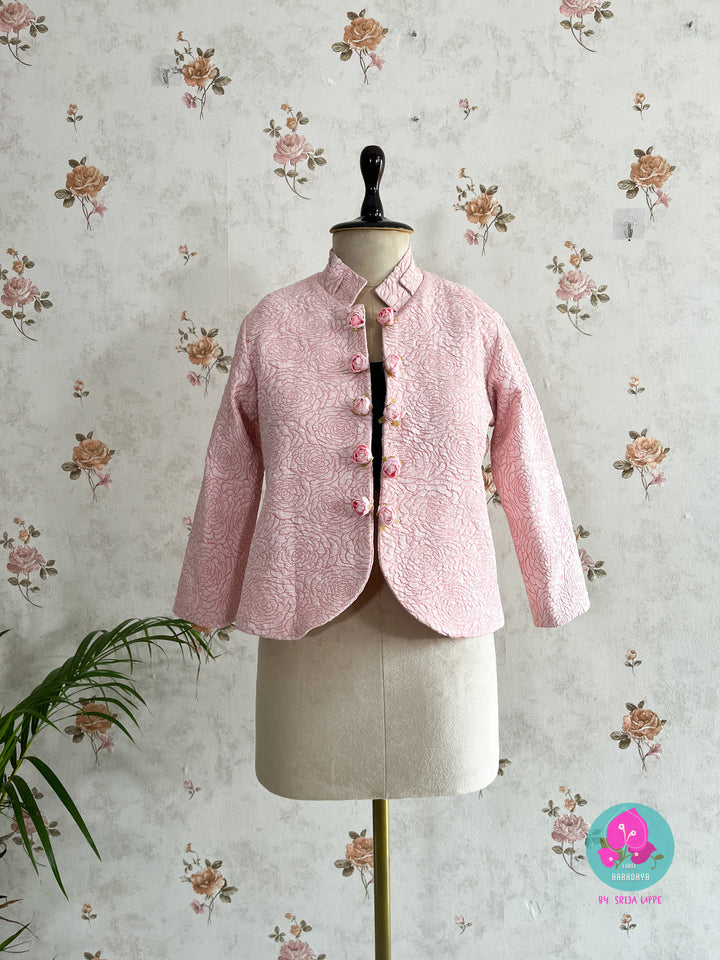 Embossed fashion Blazer