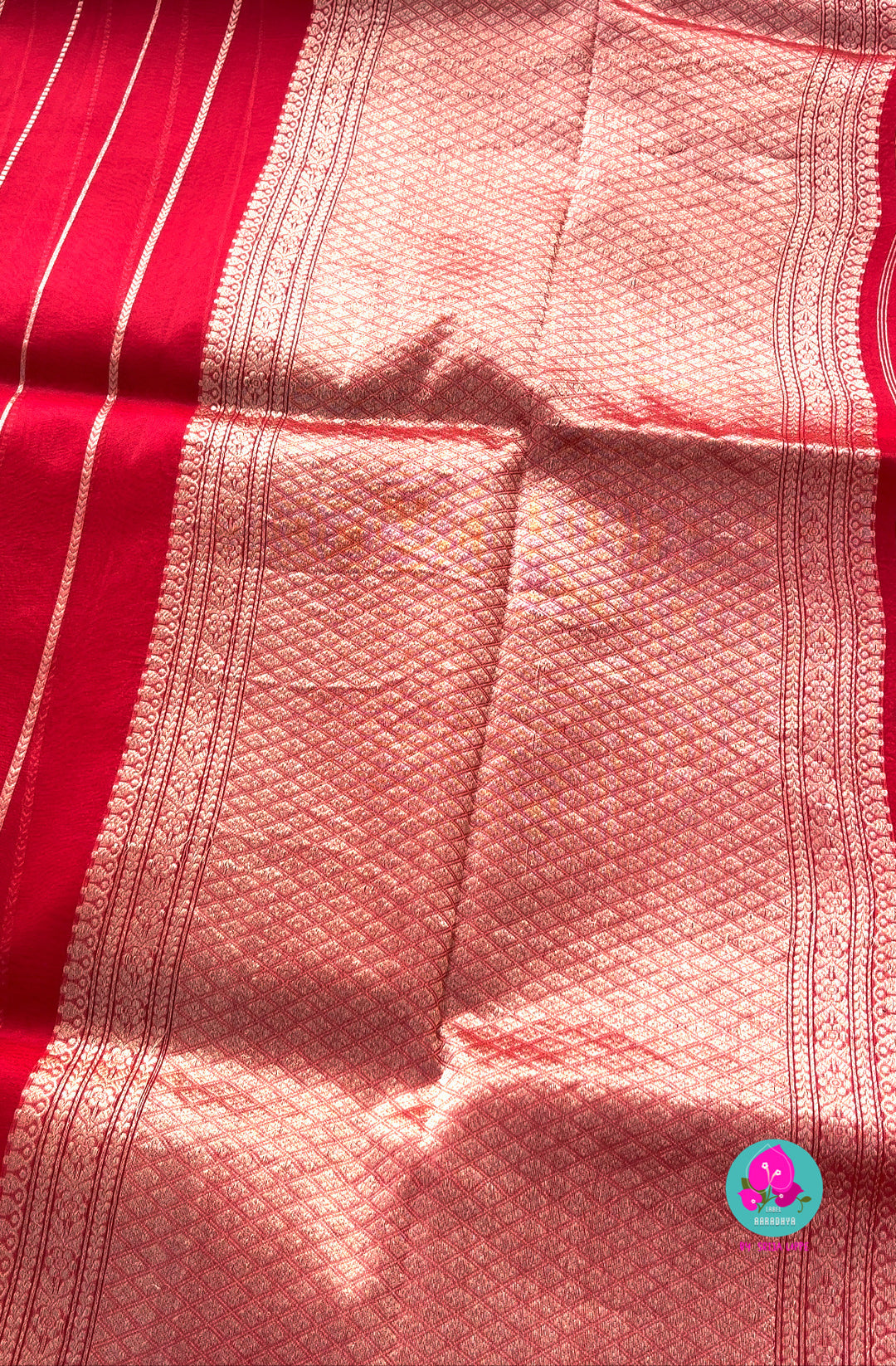 Pure Kora Organza Saree with Kadhua Buta