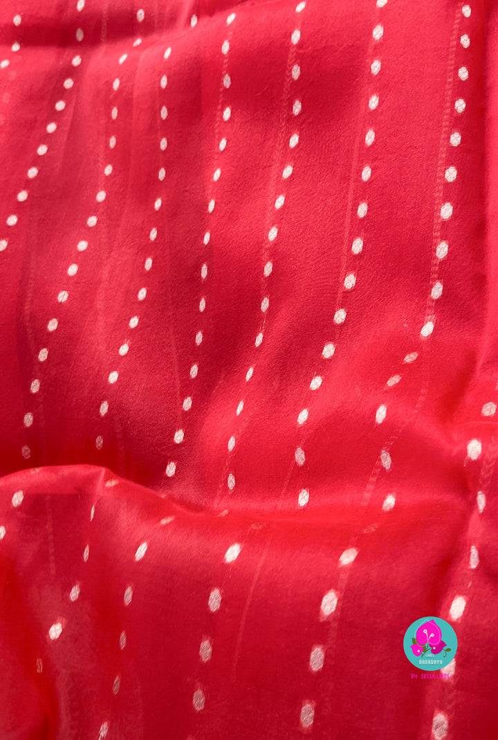 Pure Kora Organza Saree with Kadhua Buta