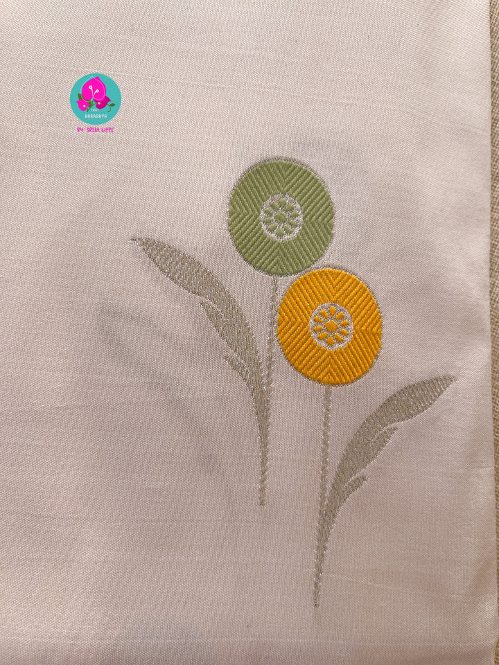 Banarasi Soft Drape Saree with Kadwa Weaving