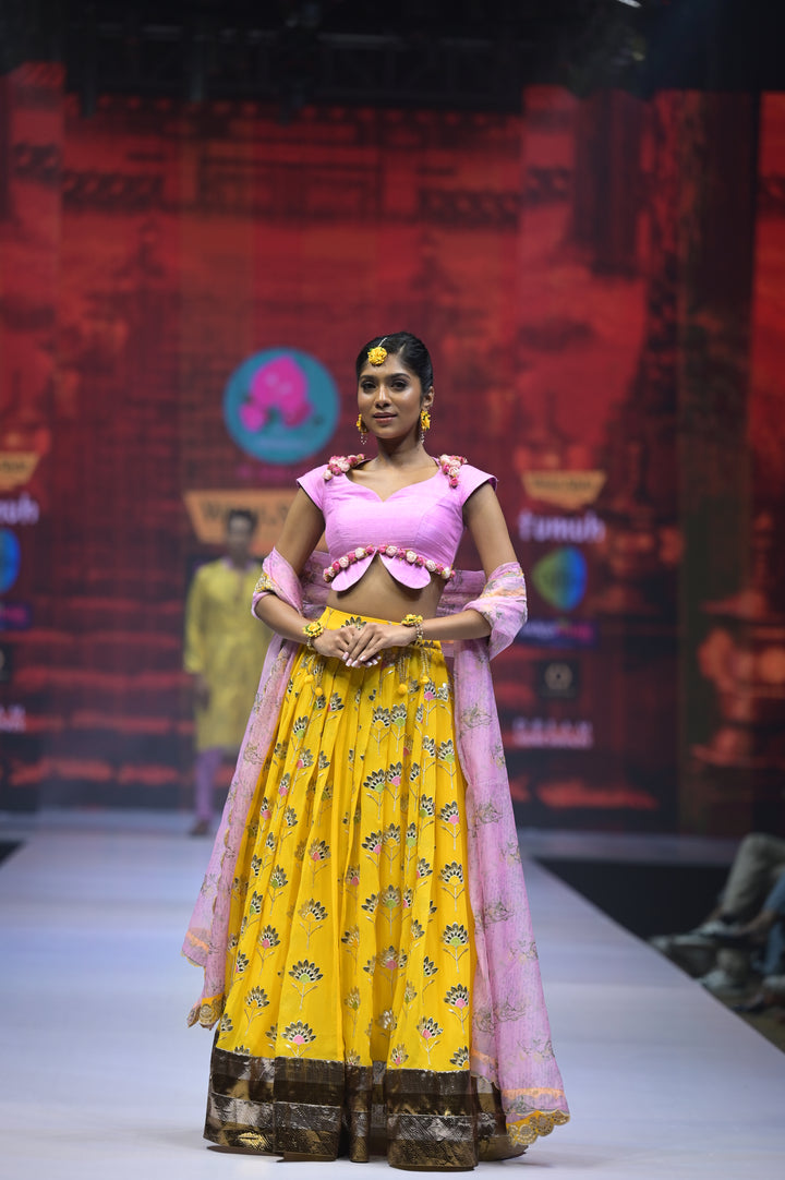 Outfit for Haldi ceremony