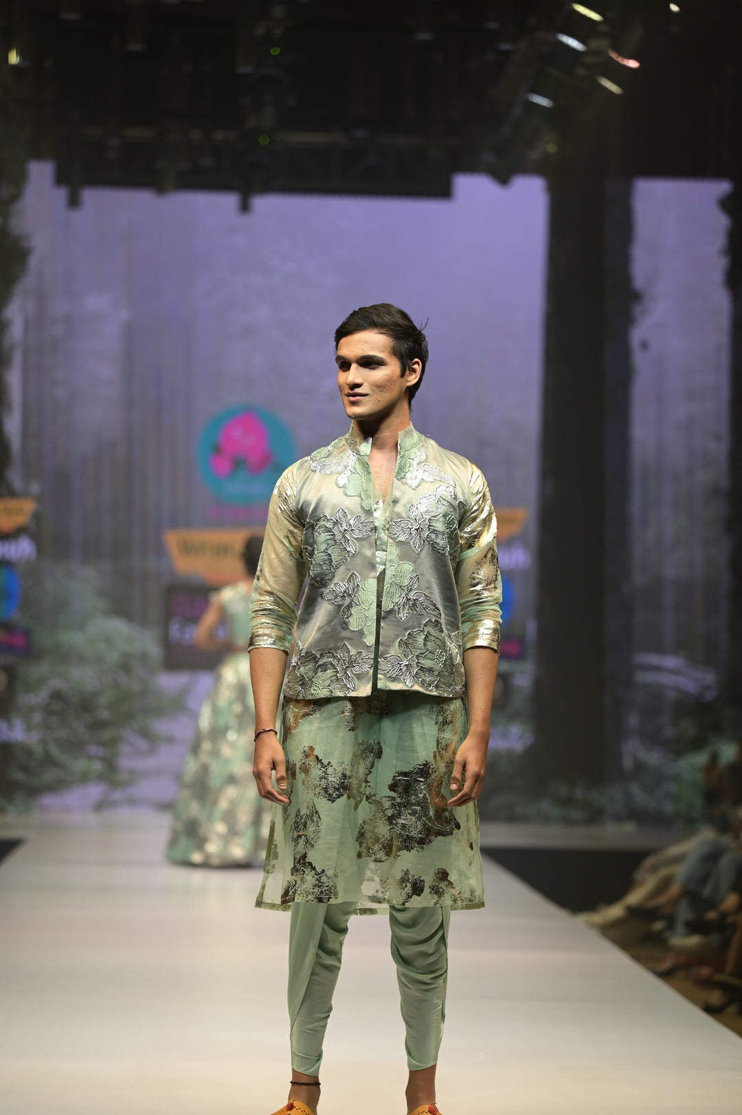 Organza Jacquard Men's Fashion Kurta