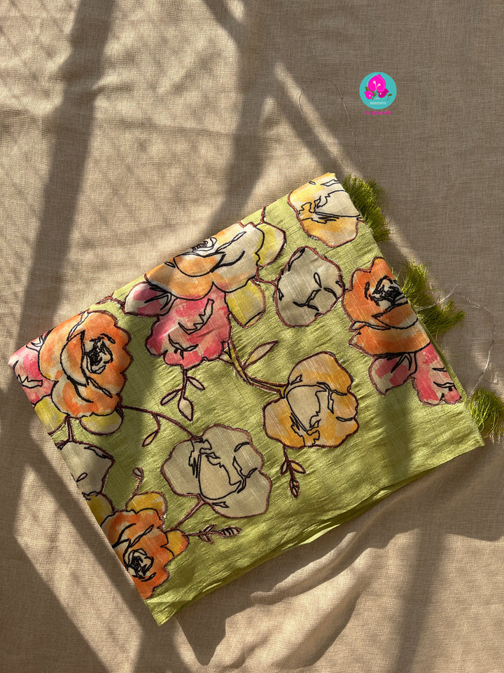 Matka silk saree