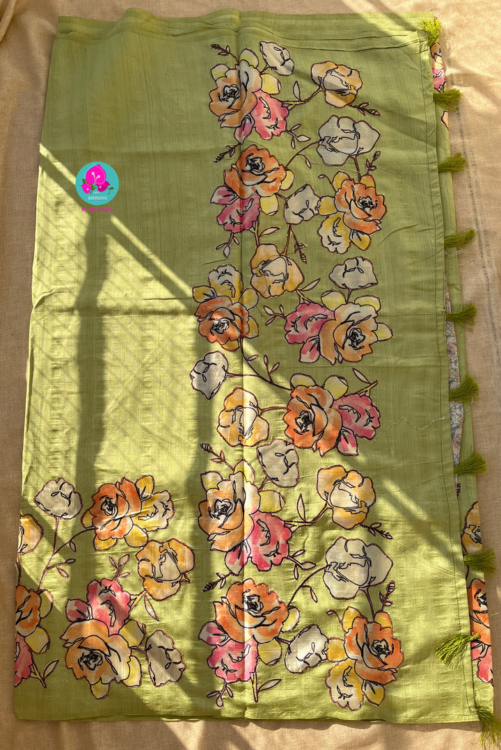 Matka silk saree