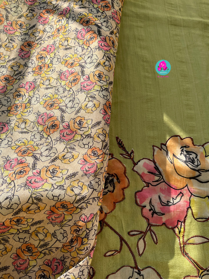 Matka silk saree