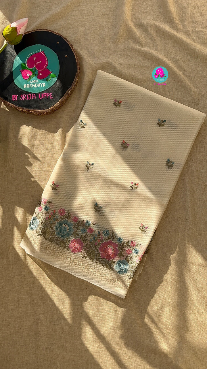 Kota silk saree with silk blouse