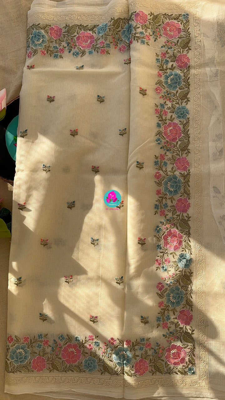Kota silk saree with silk blouse