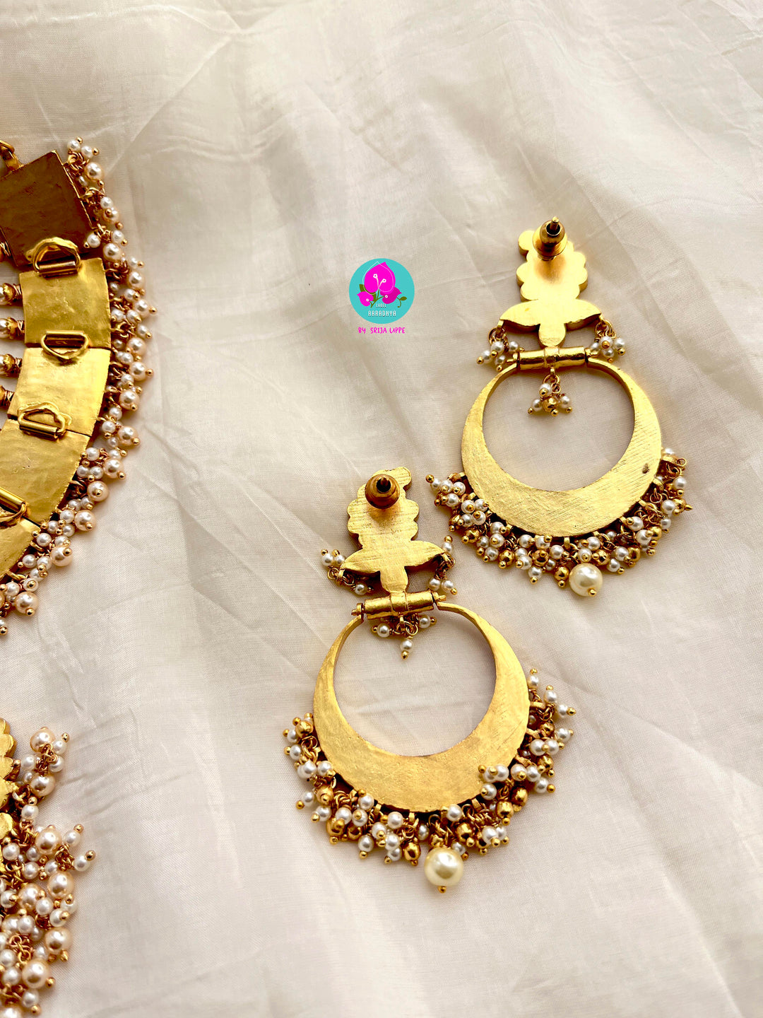 Chandbali earrings