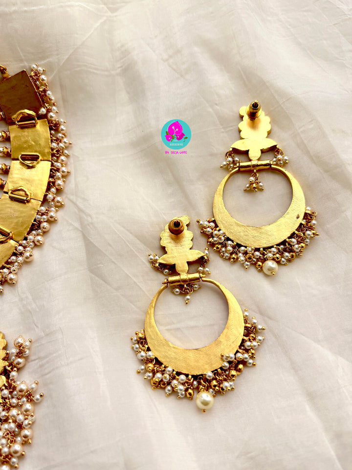 Chandbali earrings