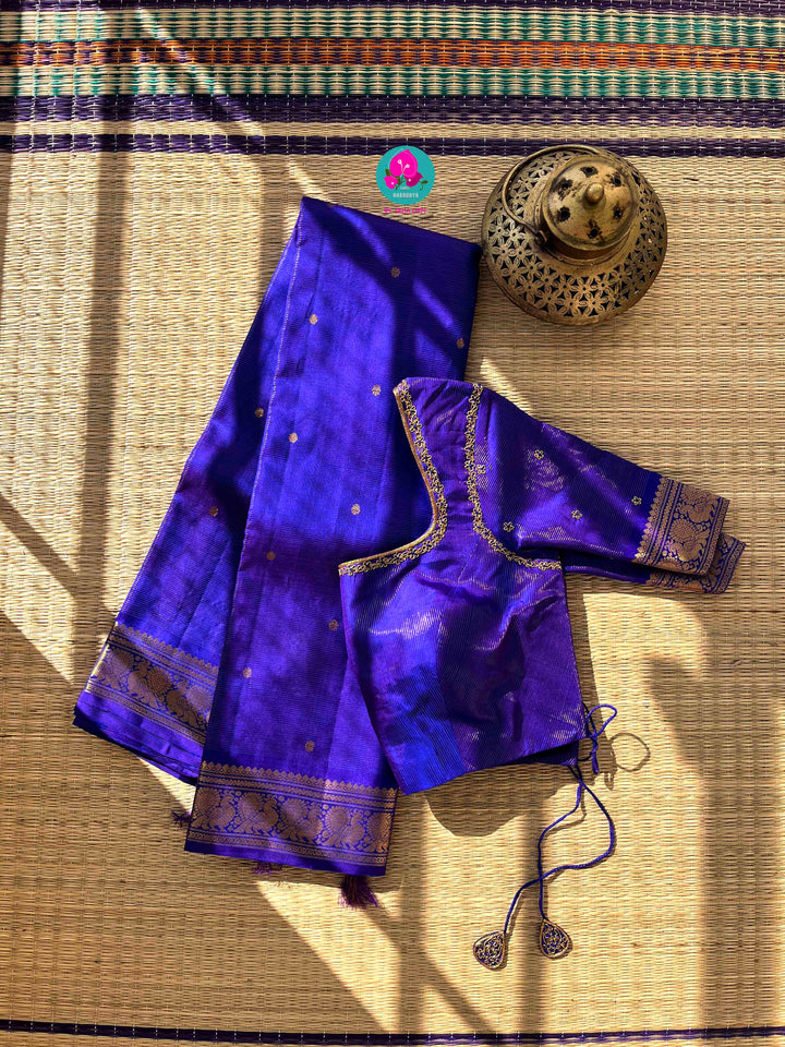Pure Kanchipattu Handloom Saree – Where Tradition Meets Divine Radiance Paired with Blouse