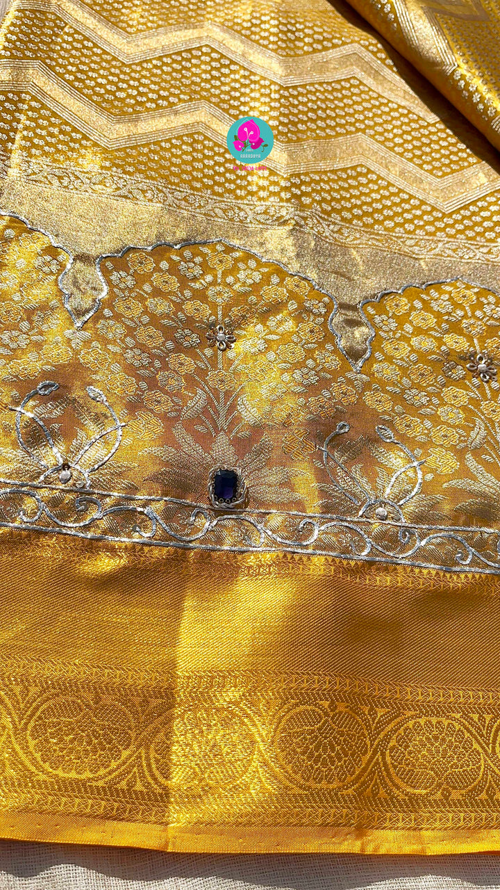 Pure Kanjeevaram silk saree
