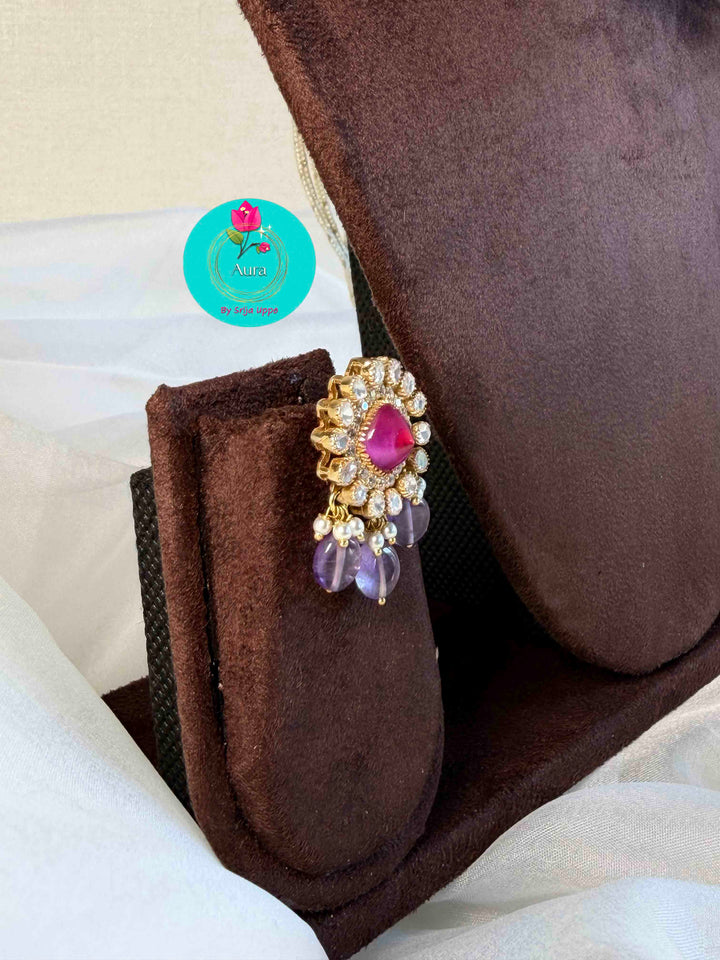 The Twilight Amethyst Symphony Choker Set