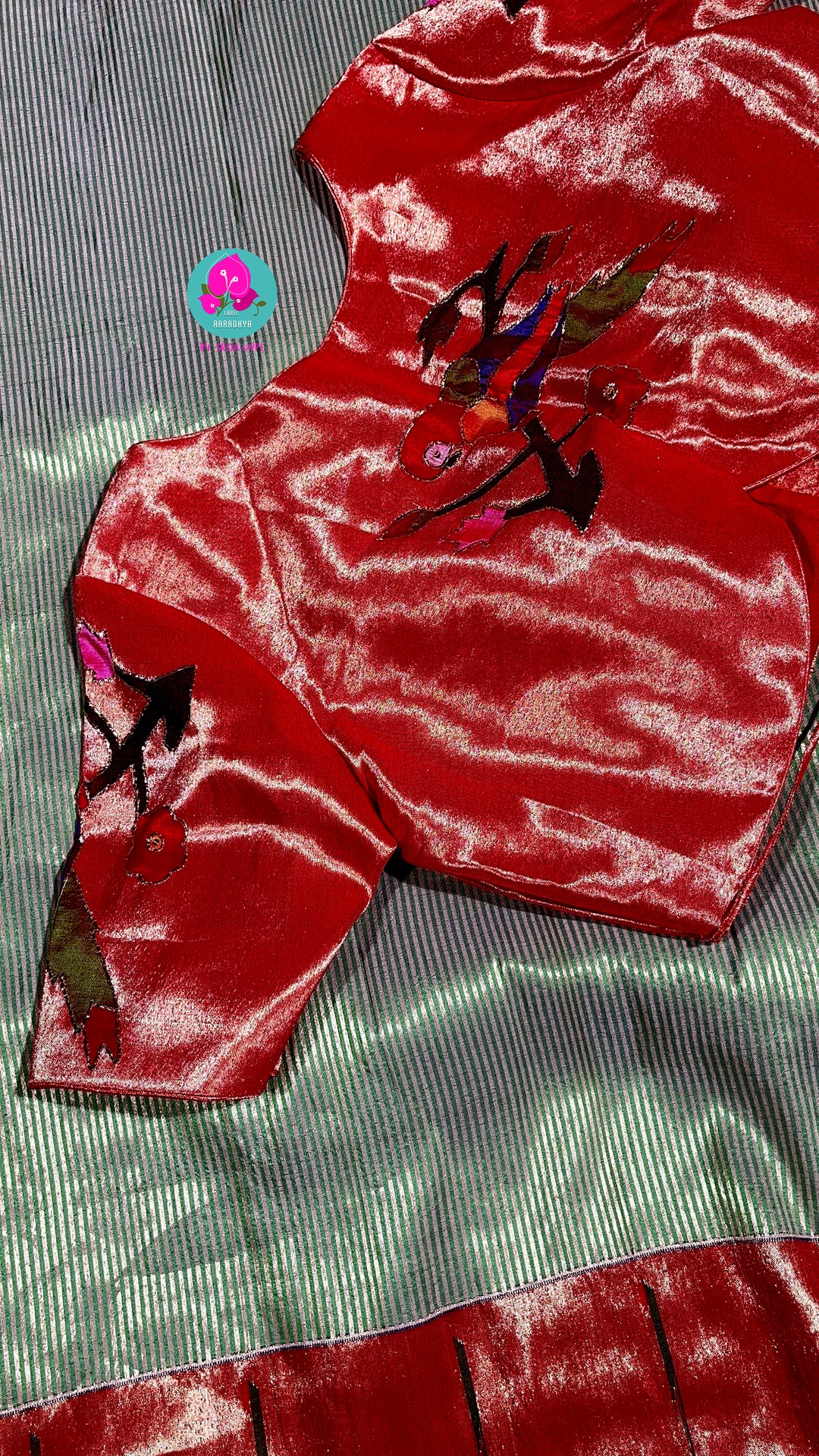 Pure Paithani Pattu saree with pure Hand worked Paithani blouse