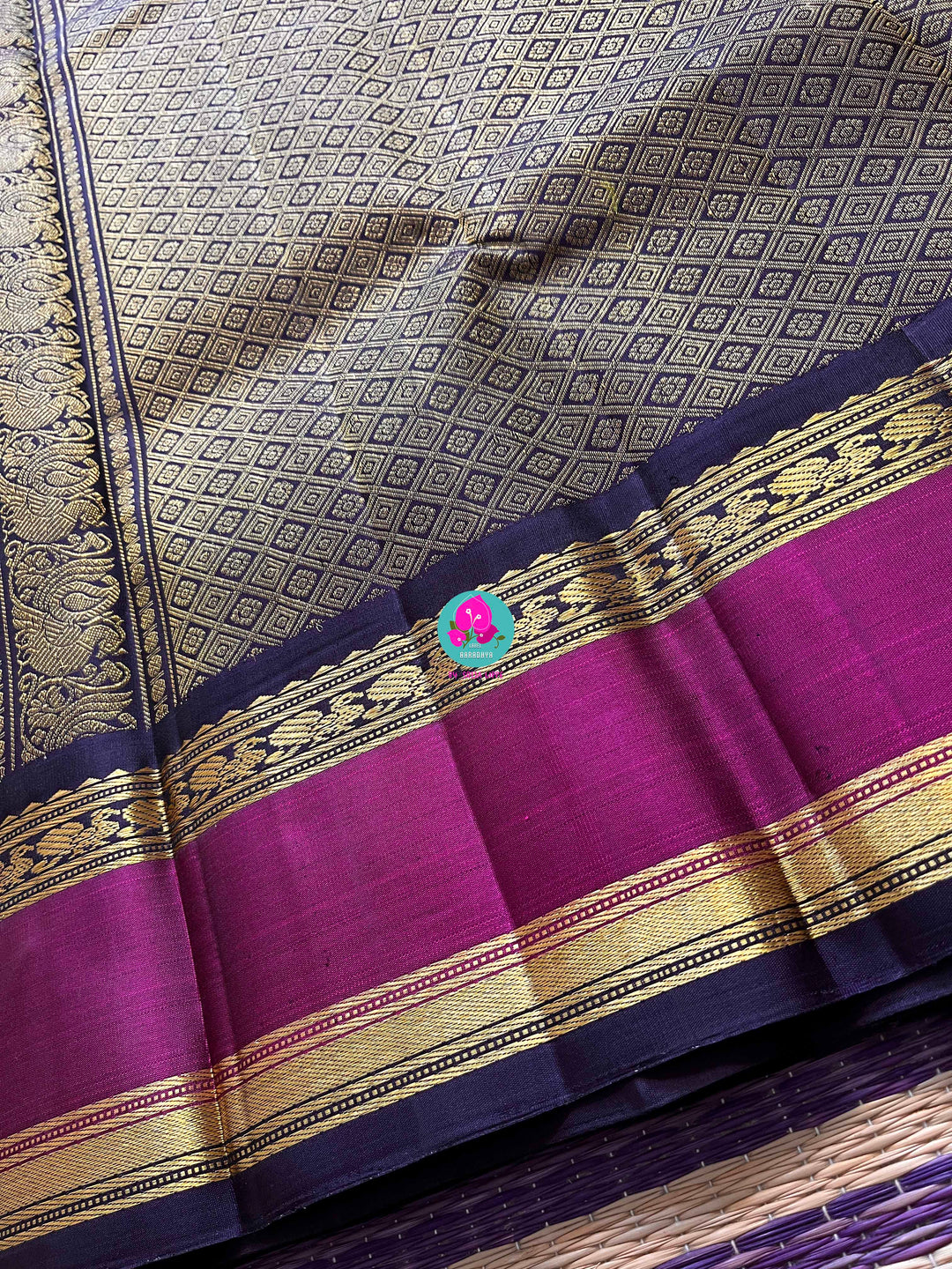 Old school madras checks with vintage border