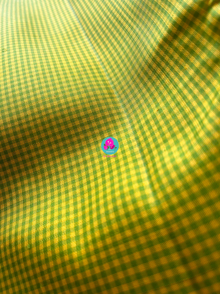 Old school madras checks with vintage border