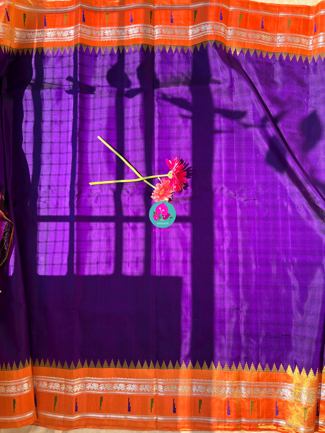 Purple Twilight & Sun-Kissed Muniya: The Gadwal Tissue Dream