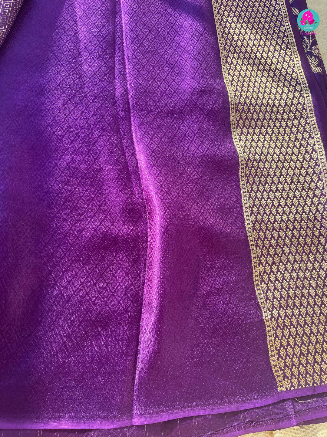 Shikargah Satin silk saree
