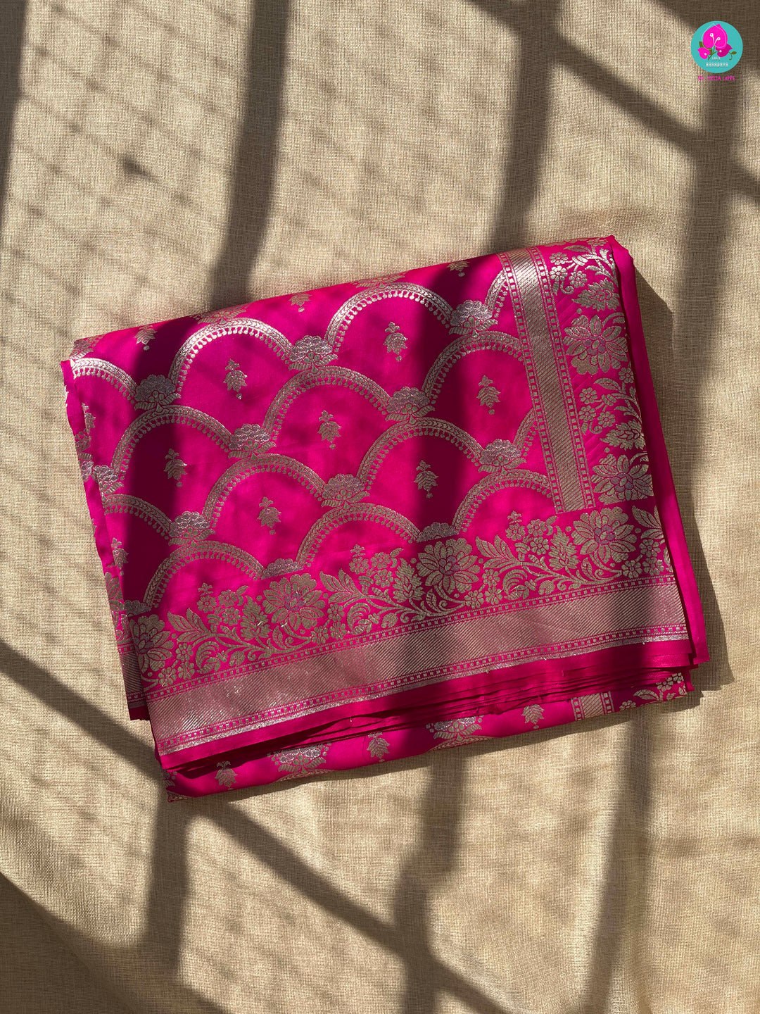 Semi Banarasi Silk Saree