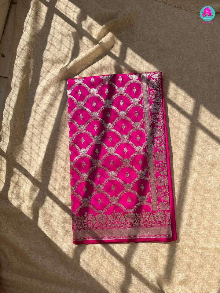 Semi Banarasi Silk Saree