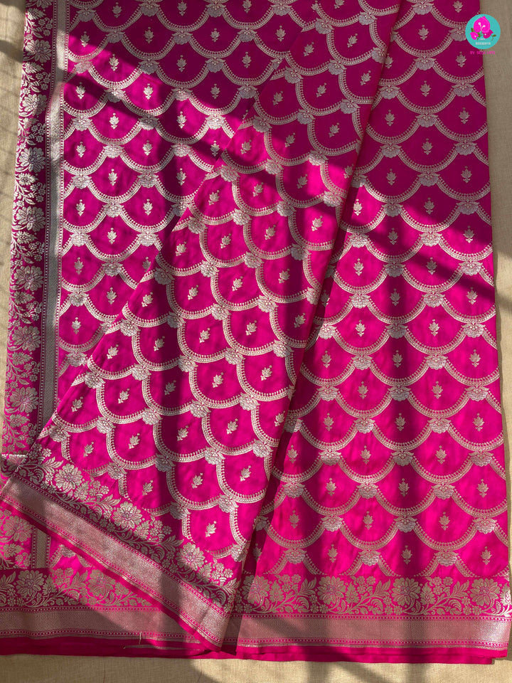 Semi Banarasi Silk Saree