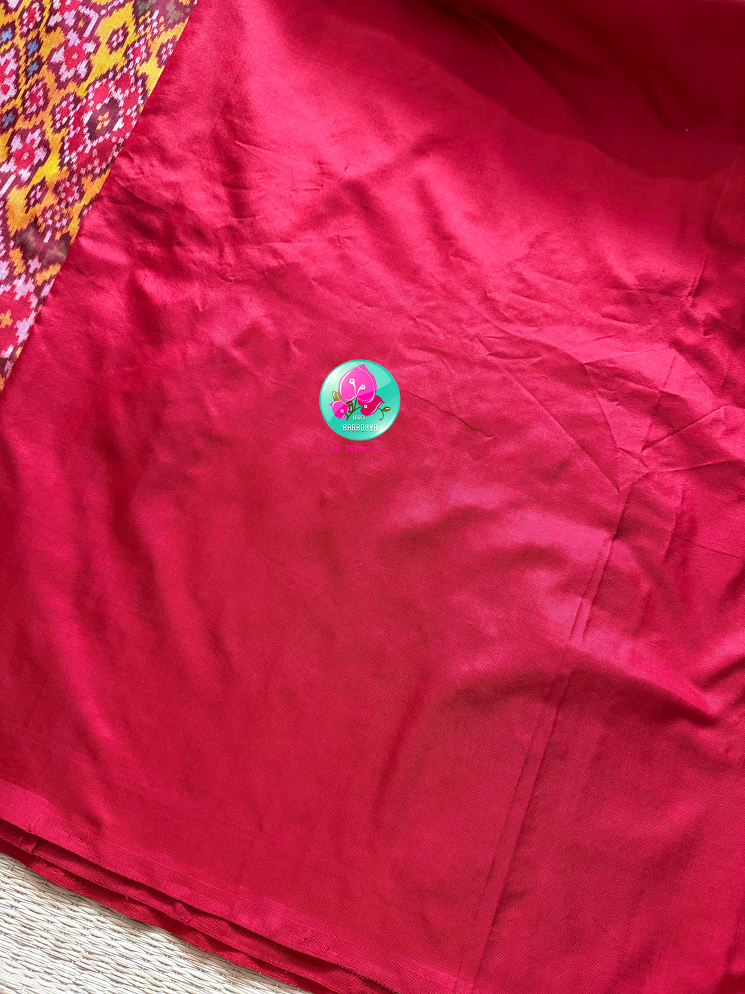 The Artisanal Confluence: Patola-Banarasi Fusion Pure Silk Saree