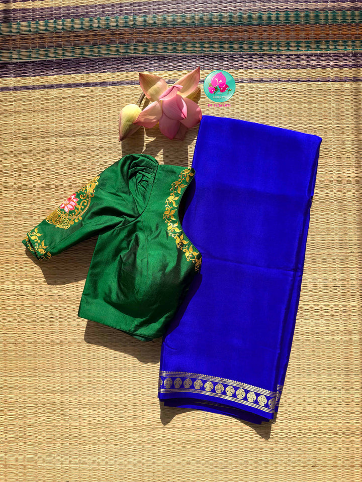The Imperial Confluence: Mysore Silk to Tanjore Art Fusion
