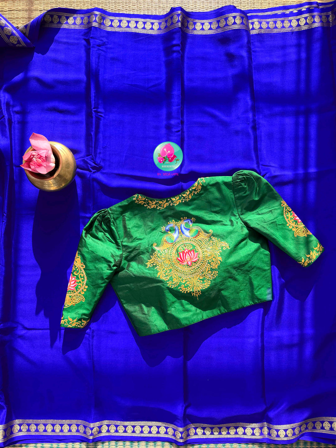 The Imperial Confluence: Mysore Silk to Tanjore Art Fusion