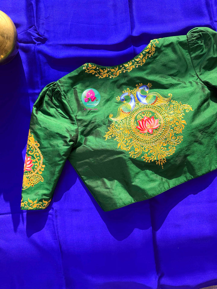 The Imperial Confluence: Mysore Silk to Tanjore Art Fusion