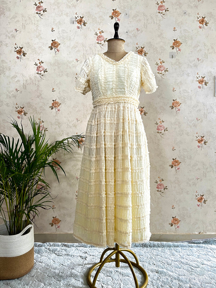 Off-White Dolby Weave Maxi