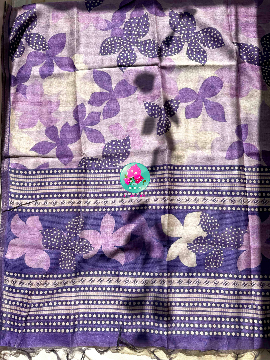 Effortless Elegance: Chanderi Tussar Silk Saree