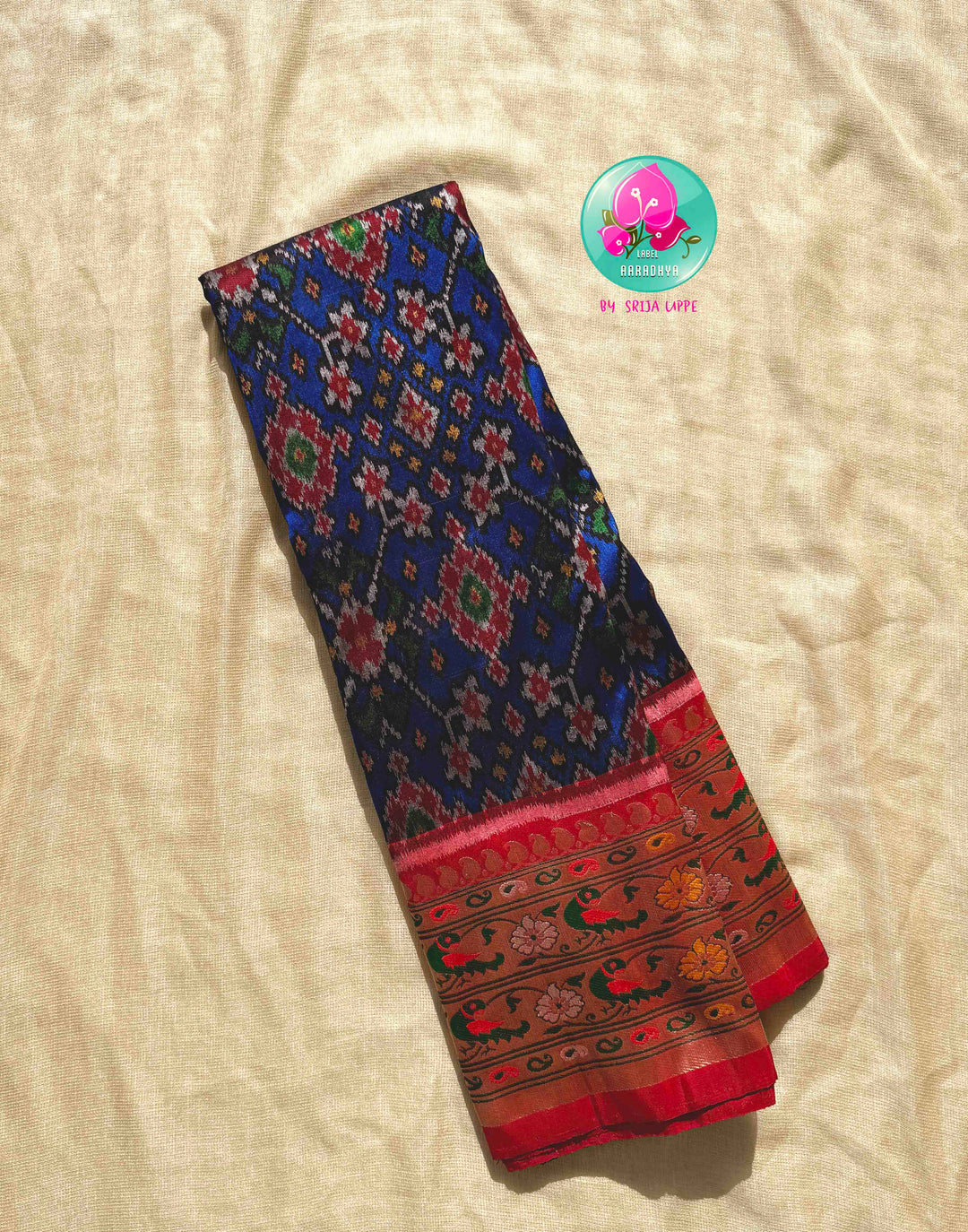 Royal Fusion: Banarasi Meenakari & Royal Blue Patan Patola Silk Saree