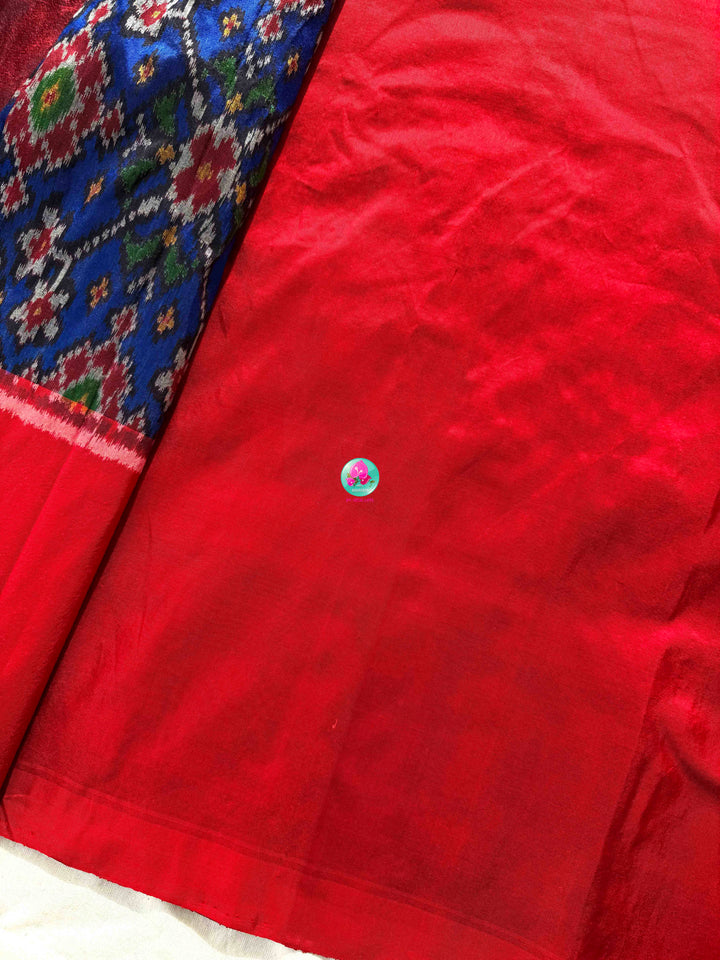 Royal Fusion: Banarasi Meenakari & Royal Blue Patan Patola Silk Saree