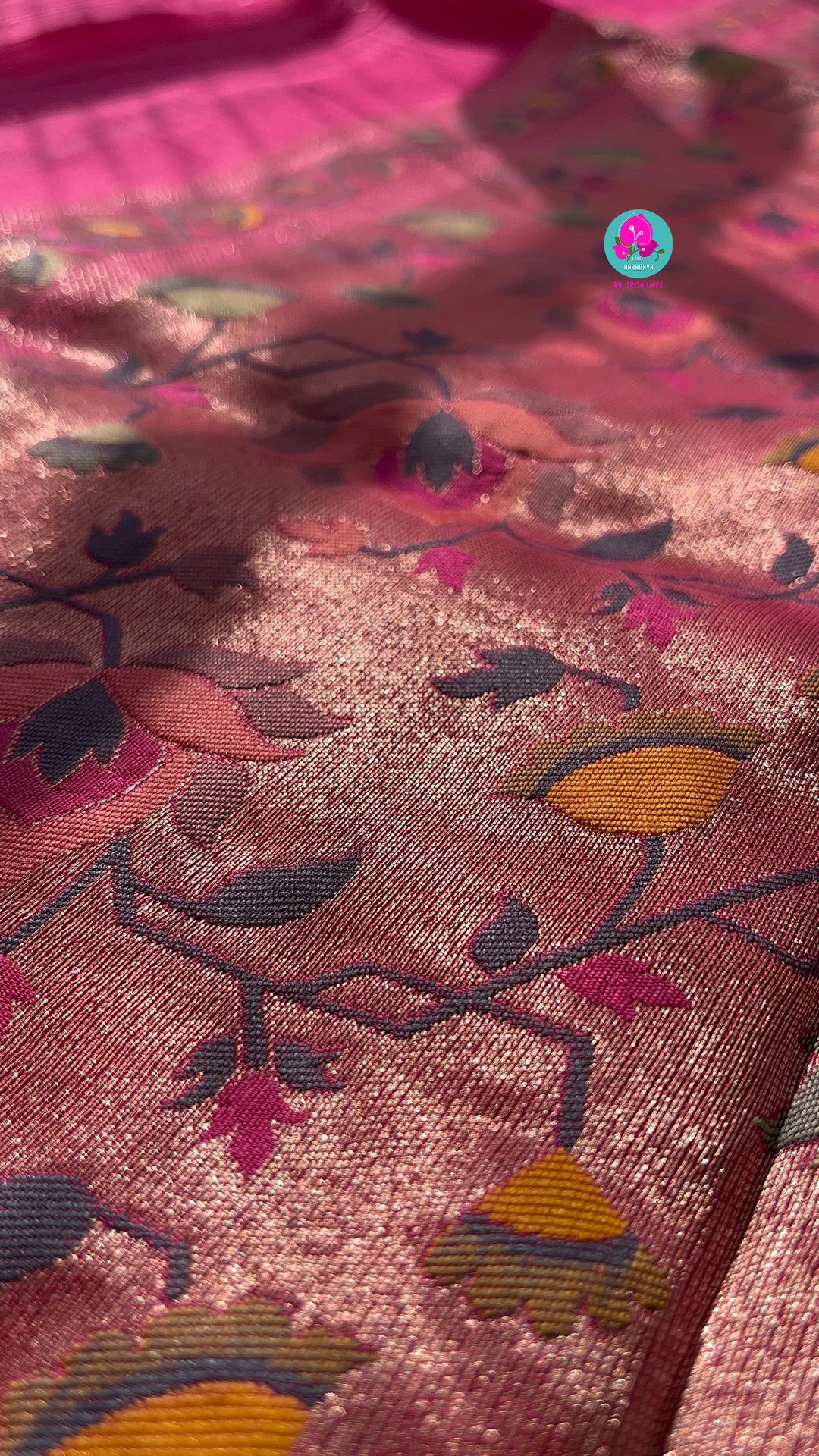 Banarasi Tussar Georgette Saree With beautiful border