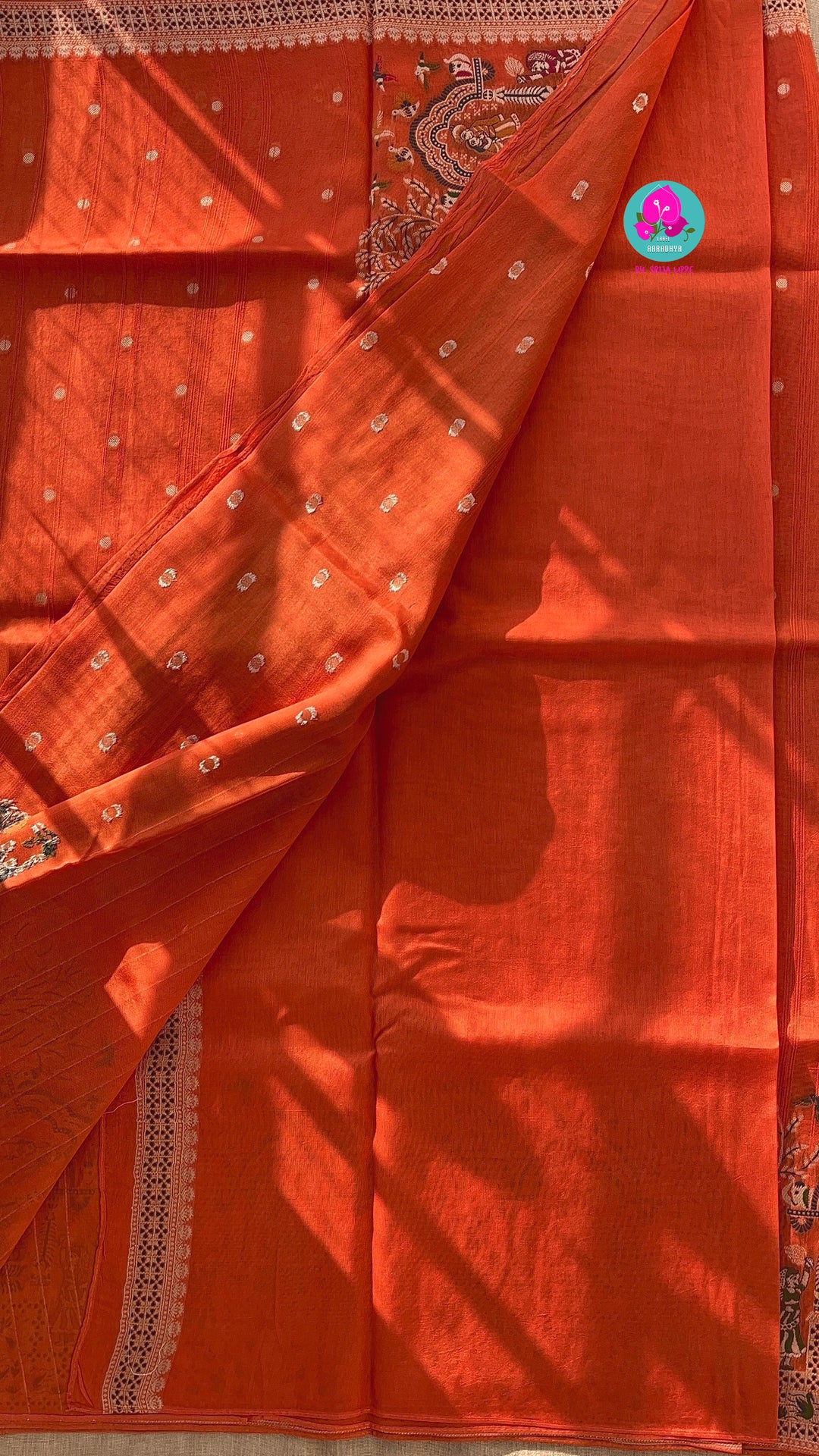 Banarasi Tussar Georgette Saree With beautiful border