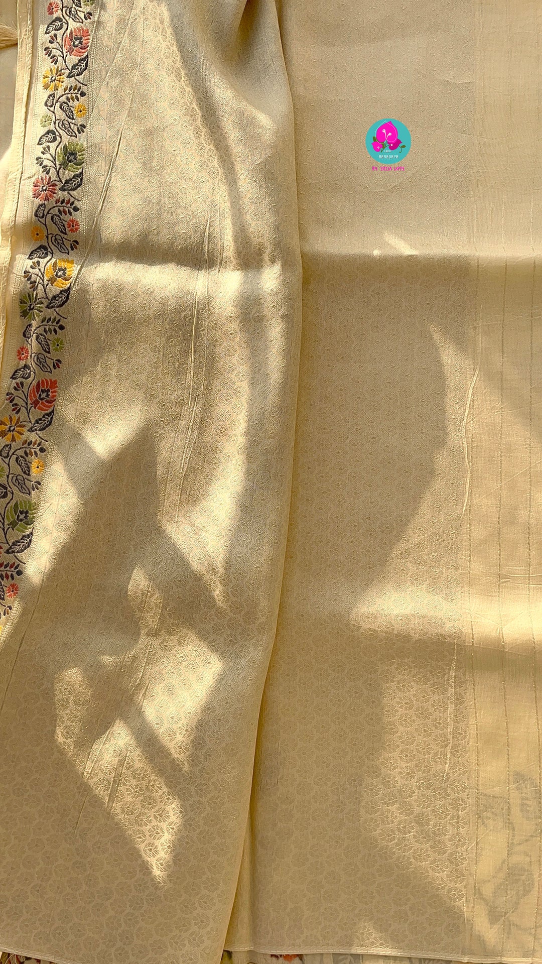 Banarasi Tussar Georgette Saree With beautiful border